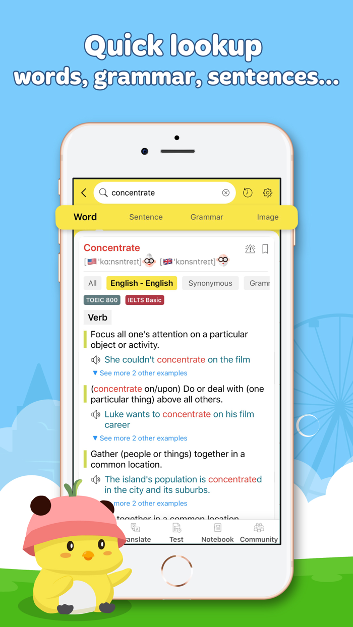 English Dictionary Dunno