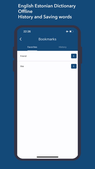 Dictionary English Estonian Screenshot