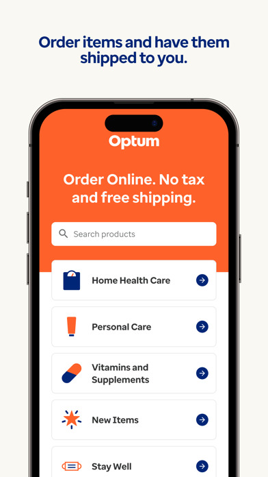 Optum Personal Care Screenshot