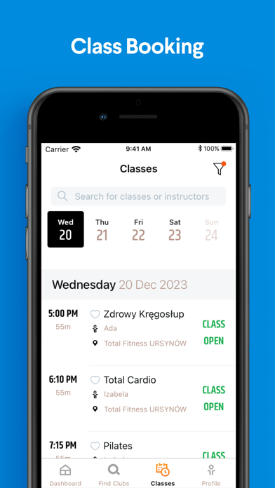 Total Fitness PL Screenshot
