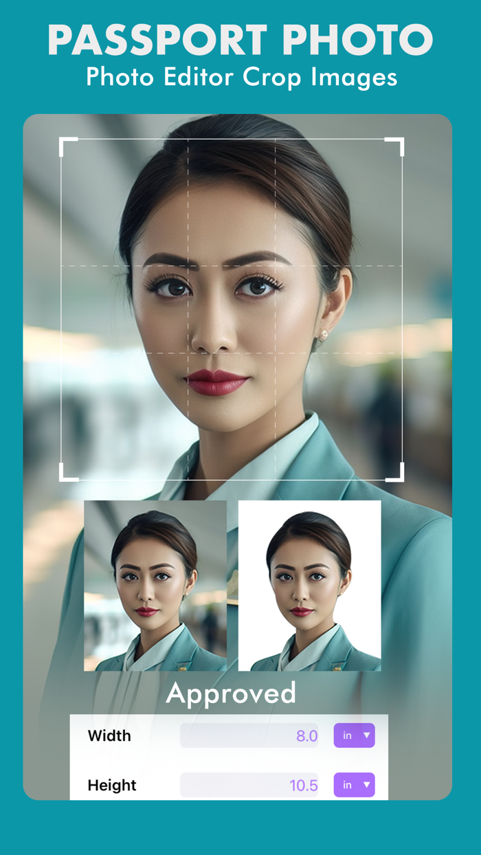 Passport ID Photo Visa Pic