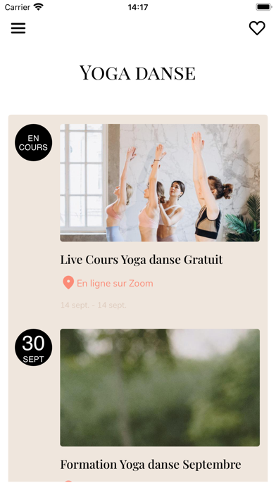 Yoga danse Screenshot