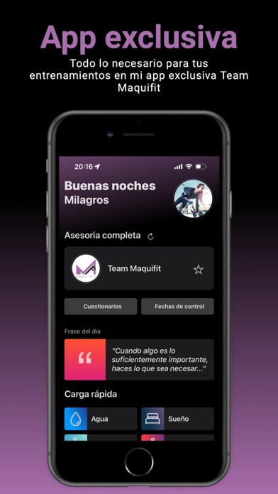 Team Maquifit Screenshot