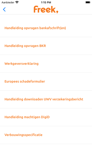 Freek Amersfoort Screenshot