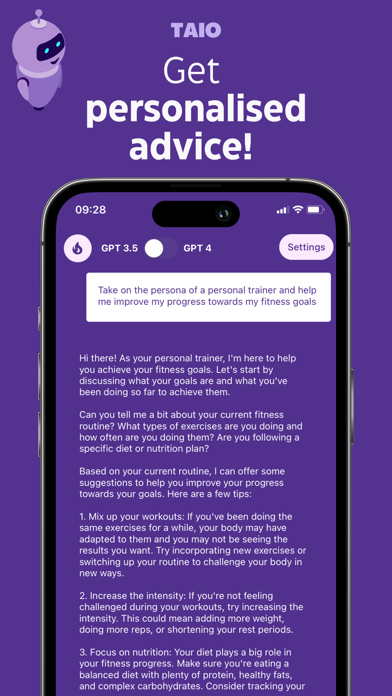 TAIO - The AI Opinion Screenshot