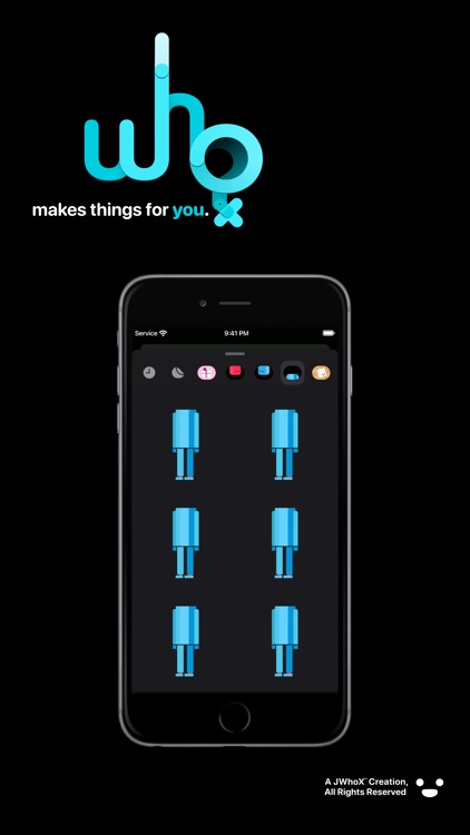 JWhoX GET Make Friends Sticker