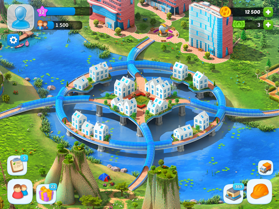 Megapolis: Bouw je stad! iPad app afbeelding 3