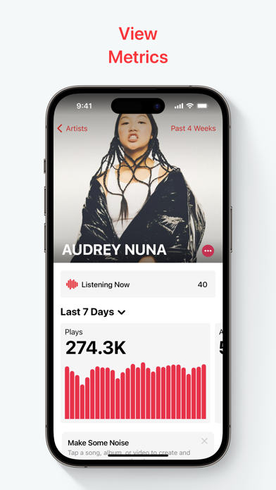 Apple Music for Artists Screenshot