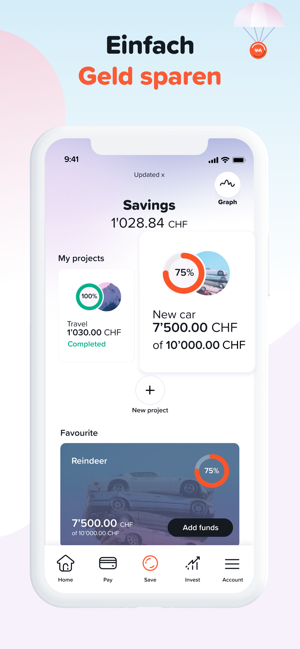 ‎YUH: 3-in-1 Finanz-App Screenshot