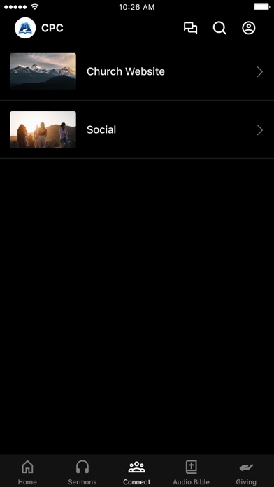 Community Presbyterian Church Screenshot