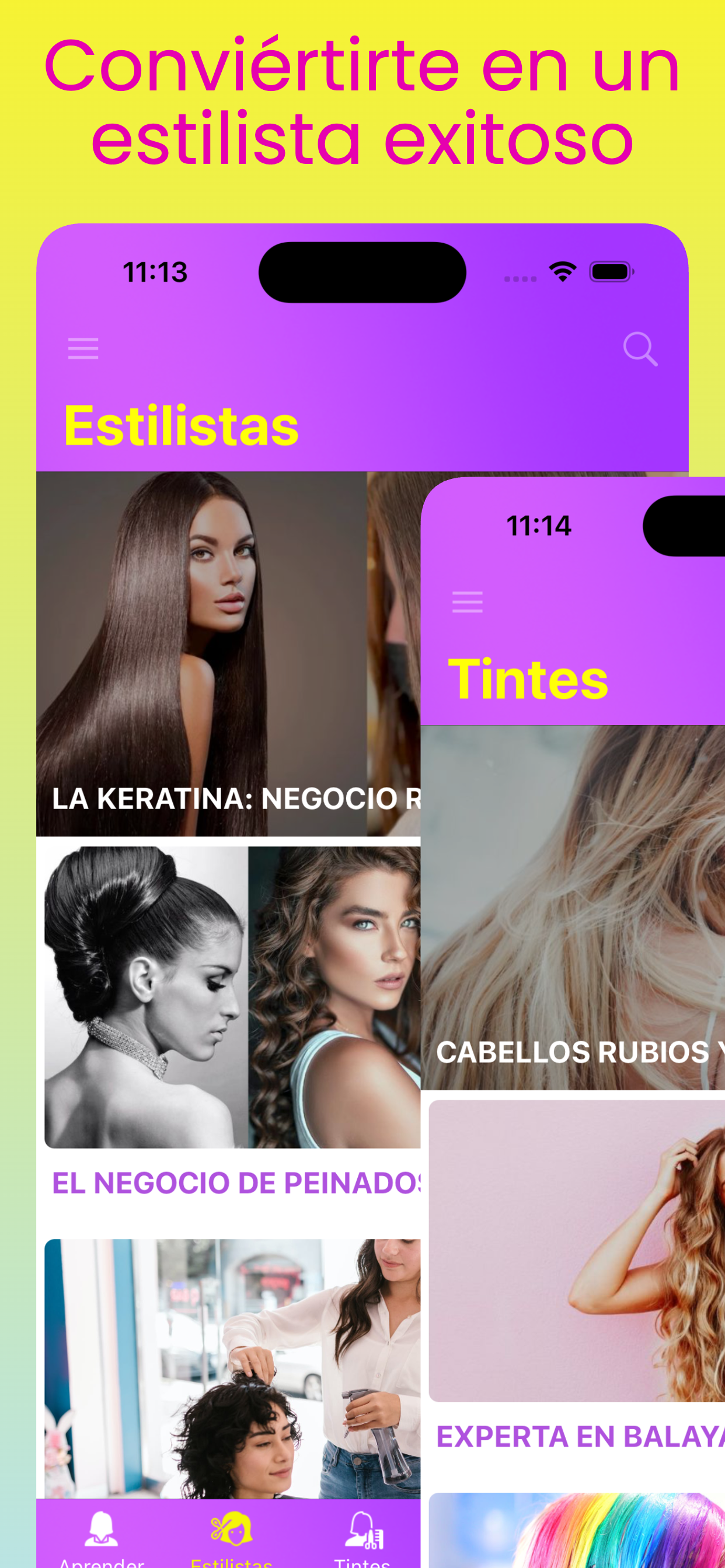 Negocios de Estilistas