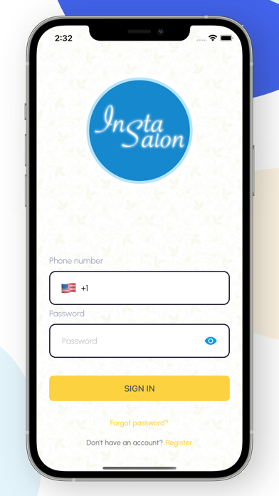 InstaSalon Technician Screenshot