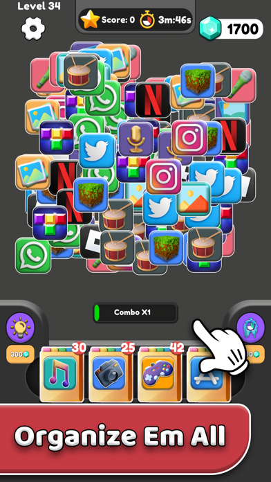 Organize Em All Screenshot