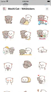 How to cancel & delete mochi cat - wastickers 1