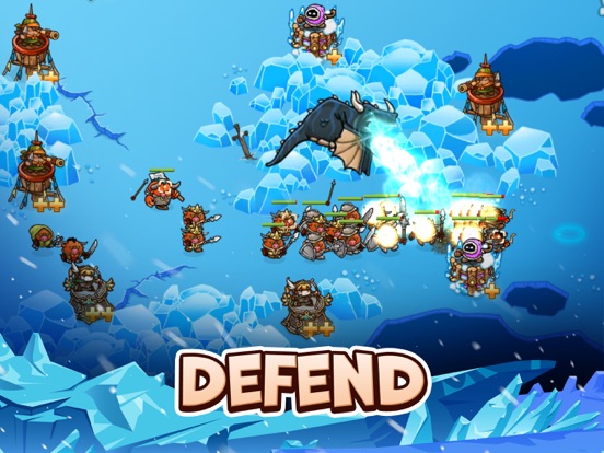 Crazy Defense Heroes: RPG TD iPad app afbeelding 1