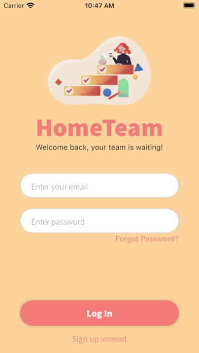 Your HomeTeam Screenshot