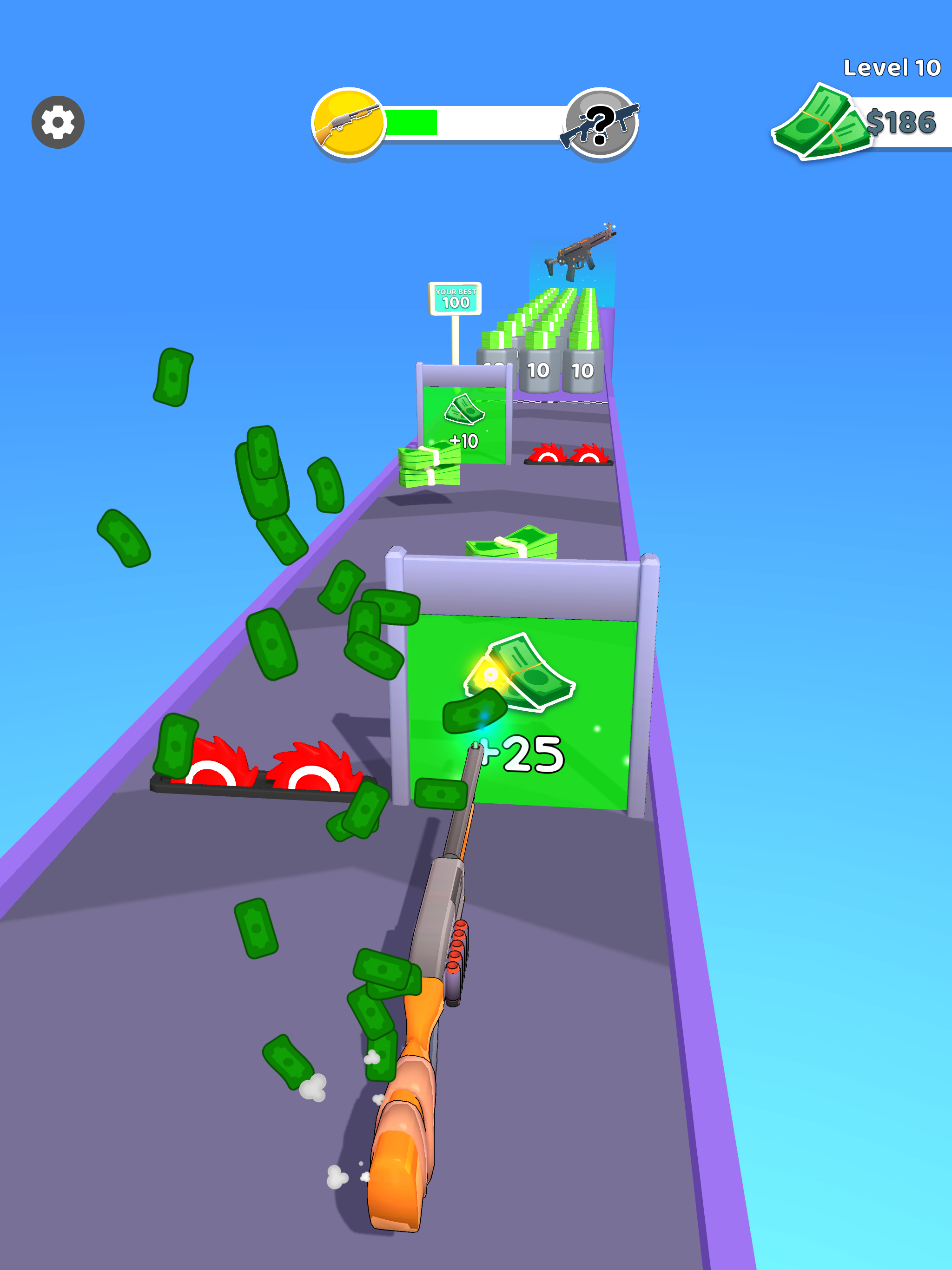 Gun Builder Run! screenshot 16