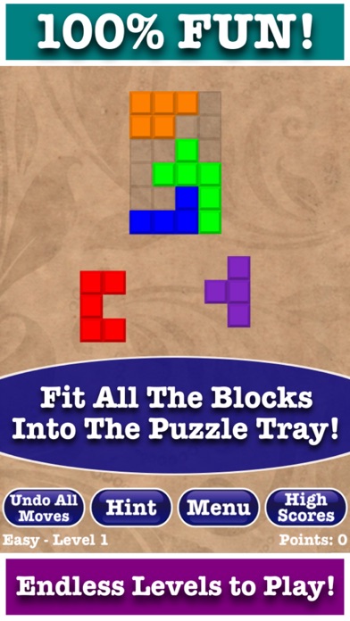 Screenshot #1 pour Tangrams Block Puzzle