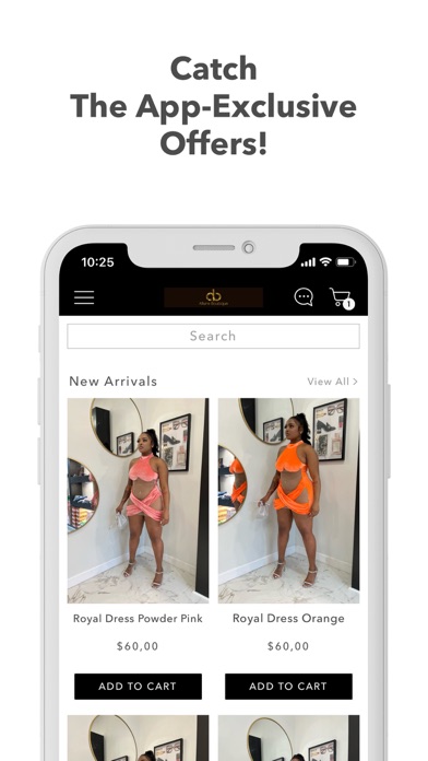 Allure Boutique Store Screenshot
