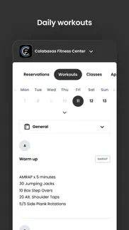 calabasas fitness center iphone screenshot 4