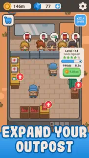 idle outpost: business game iphone screenshot 3