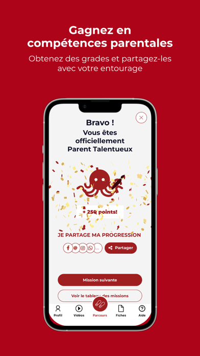 Poulpito - Le parcours Screenshot