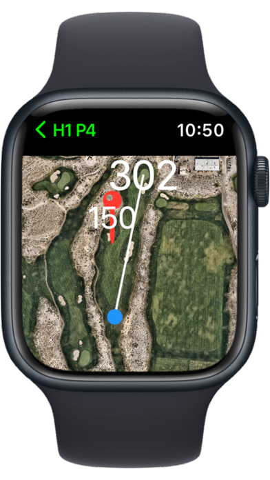 Golf4Watch Rangefinder Screenshot