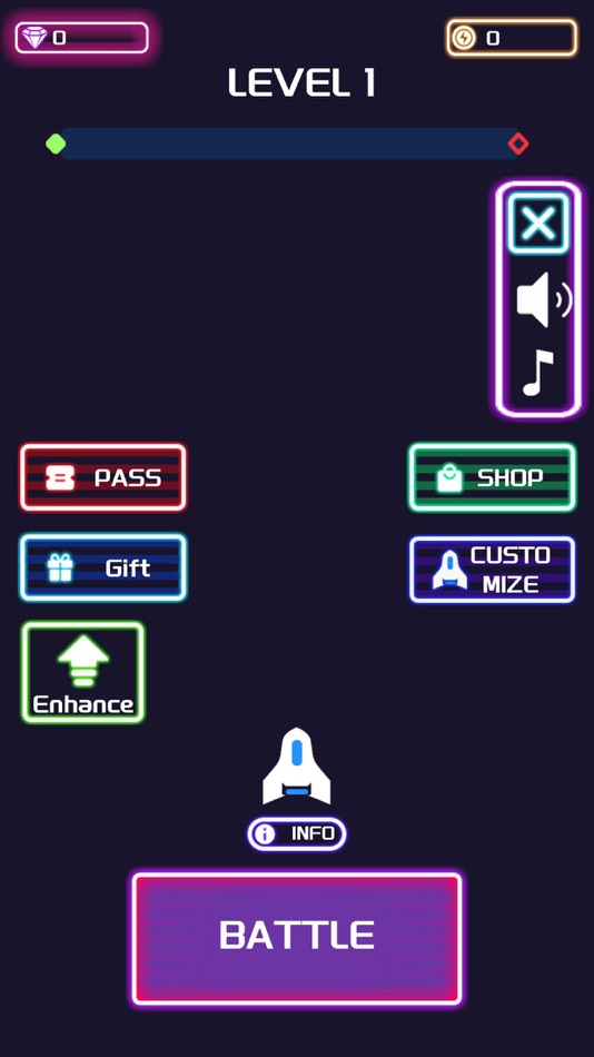 #1. Shot Cube: Neon Bricks (iOS) 由: 炫霖 陈
