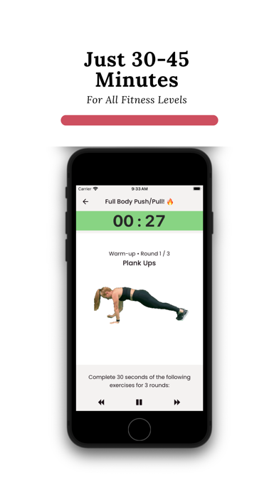 Balance: Workouts for Women Screenshot