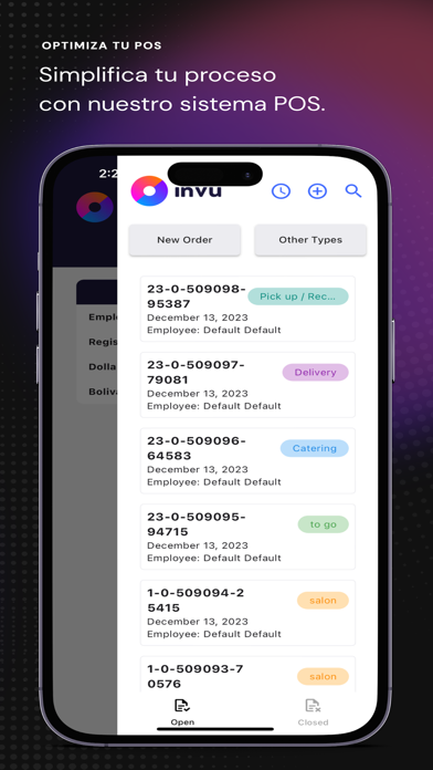 Invu POS 3 Screenshot