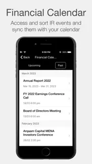 zain group investor relations iphone screenshot 4