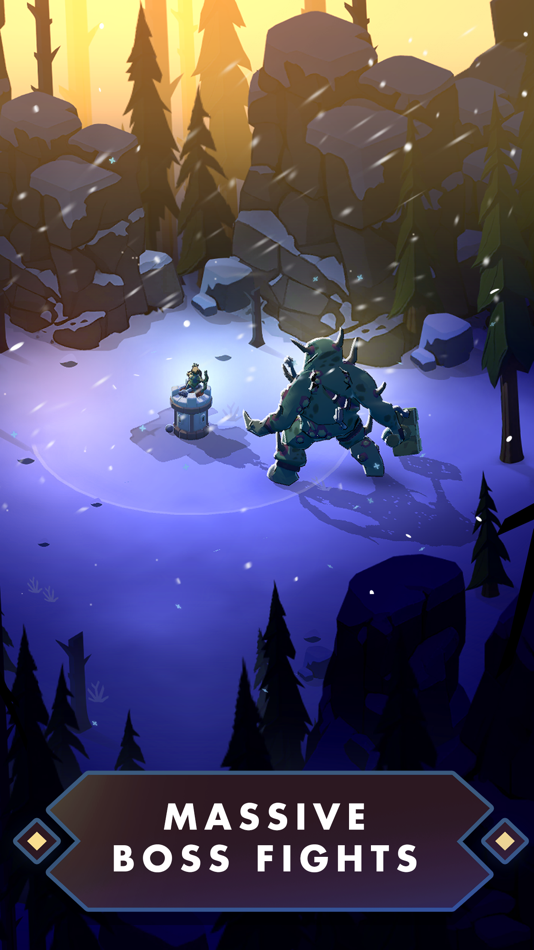 #3. Arrow Quest: Idle defense RPG (iOS) โดย: Wispwood Games