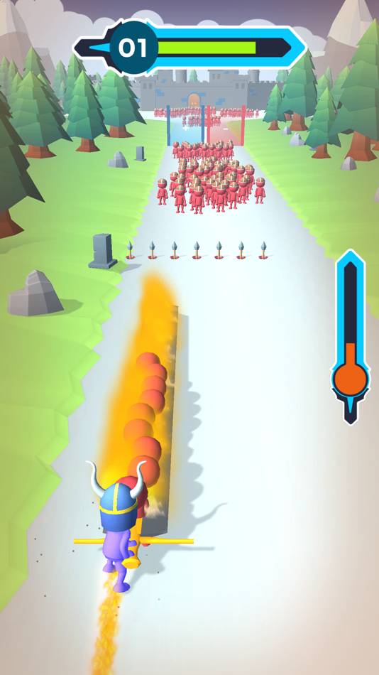 #2. Sword Runners (iOS) 由: Full Fat Productions Ltd