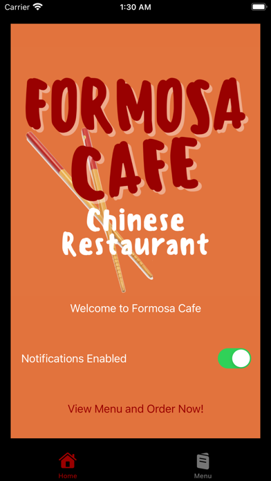 Formosa Cafe Chinese Screenshot