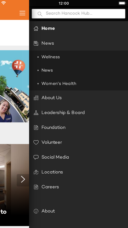 #2. Hancock Hub (iOS) 由: Hancock Health