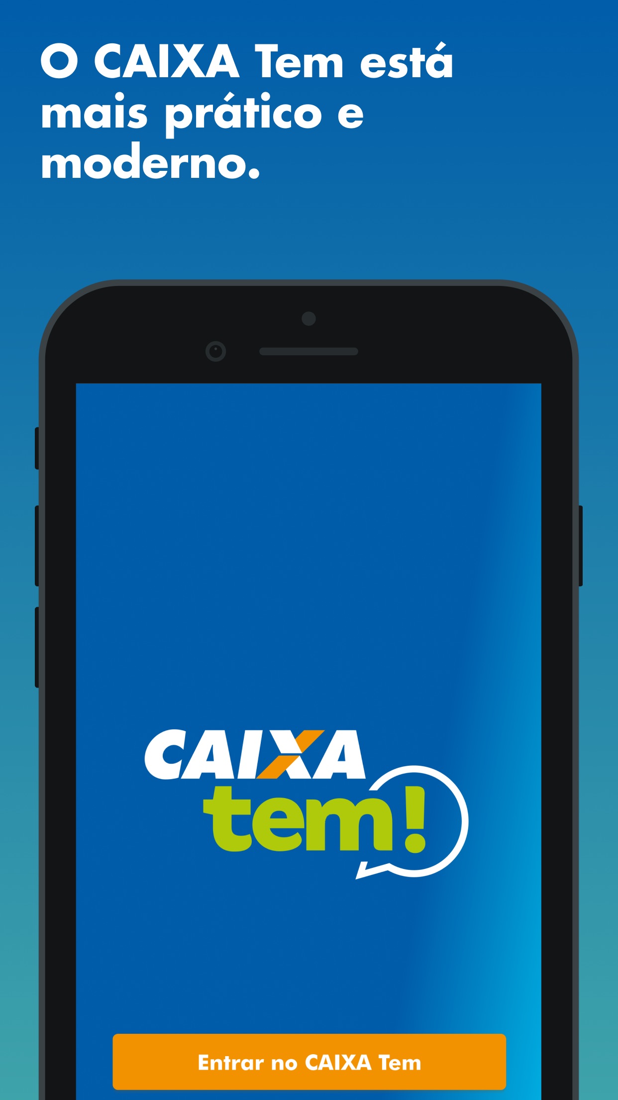 Screenshot do app CAIXA Tem