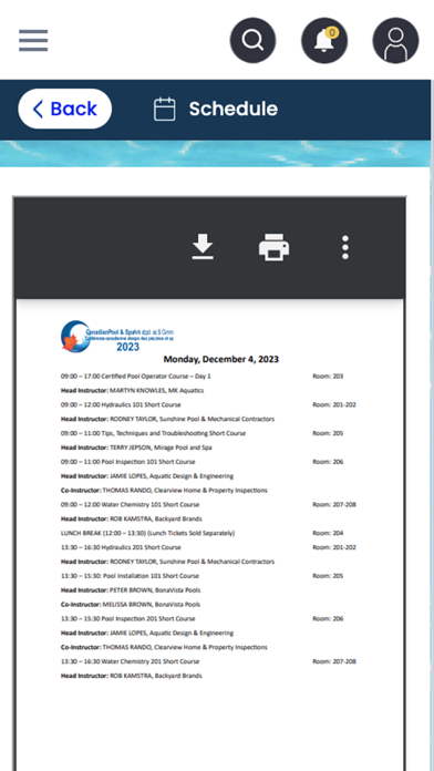 Canadian Pool & Spa Expo Screenshot 3 - AppWisp.com Canadian Pool & Spa Expo Screenshot 3 - AppWisp.com