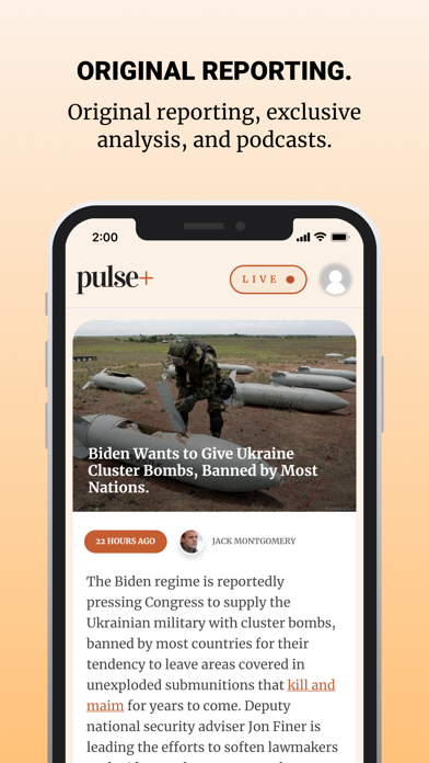 Pulse+ News & Podcasts Screenshot