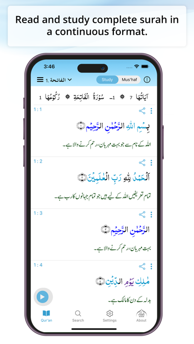 EZQuran Study (Quran Grammar) Screenshot