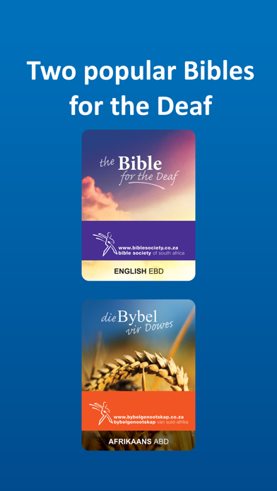 Bibles for the Deaf (EBD, ABD) Screenshot