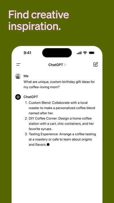 ChatGPT Screenshot