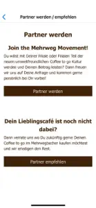 myCoffeeCup screenshot #3 for iPhone