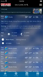 weau 13 first alert weather iphone screenshot 3