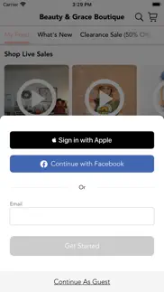 beauty & grace boutique iphone screenshot 1