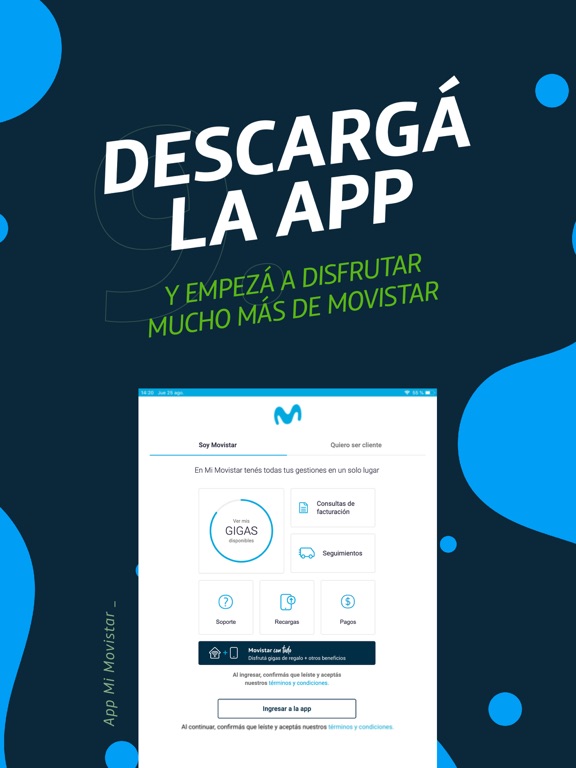 Screenshot #4 pour Mi Movistar - Pensado para Vos