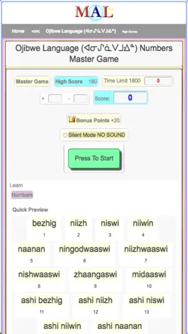 Game screenshot Ojibwe M(A)L apk