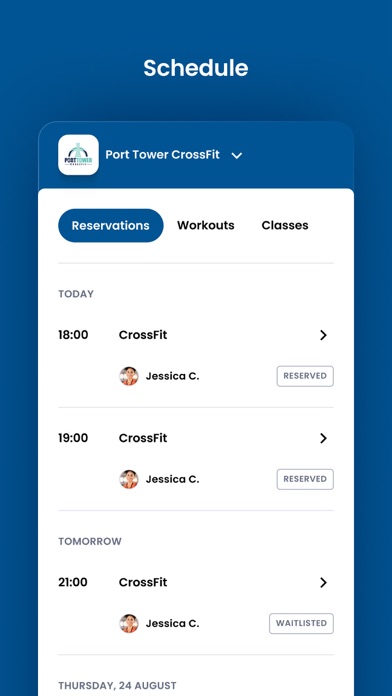 Port Tower CrossFit Screenshot