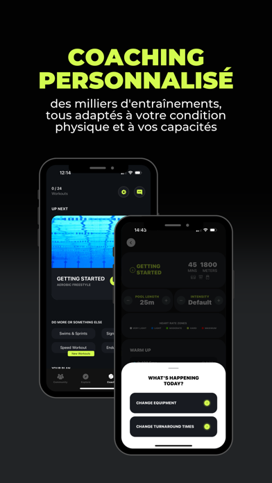 Screenshot #3 pour DuoSwim : App de Natation