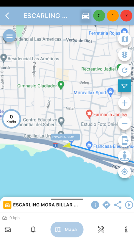 #3. GPSPROJJB (iOS) 由: Vladimir Leni Rafael Fermin Fermin