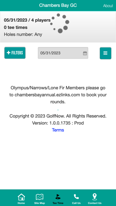 Chambers Bay Golf Course Screenshot